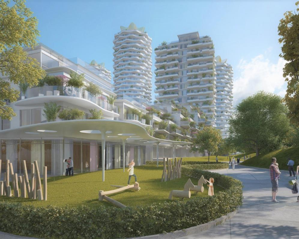 Vítězný projekt Evy Jiřičné